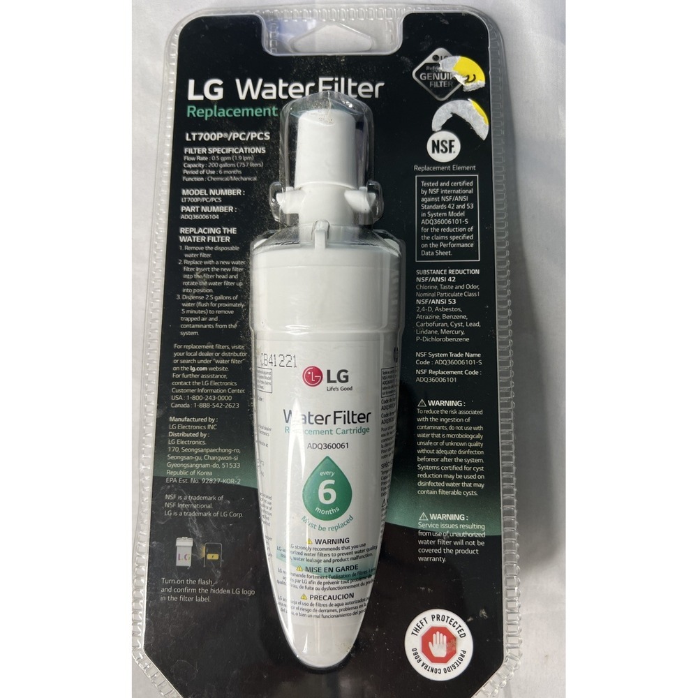LG LT1000P/PC/PCS‎ Water Filter New